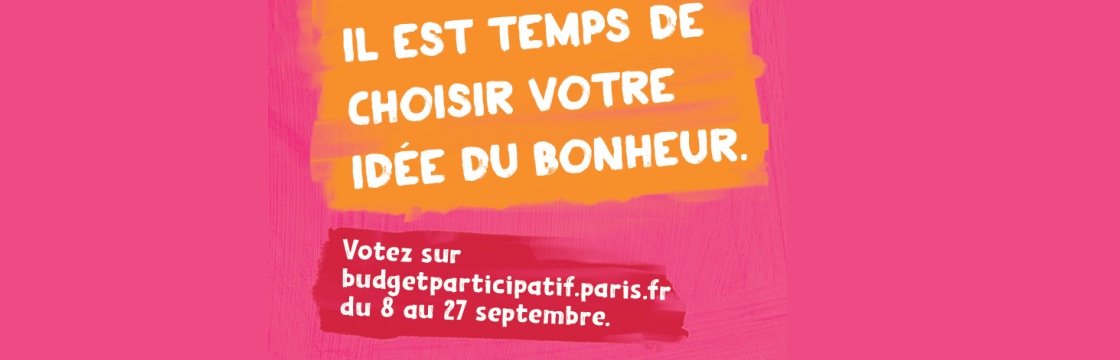 Vote du Budget Participatif !