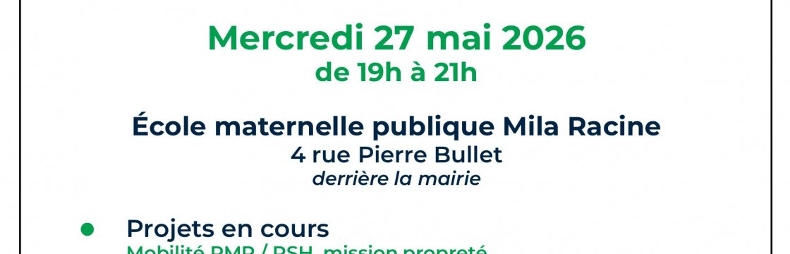 Compte-rendu de la plénière du 27 mai 2026